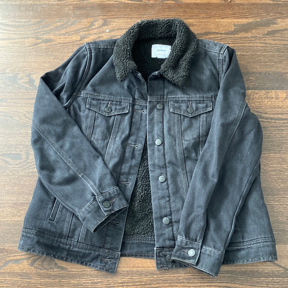 Old navy Jean jacket- fleece lined